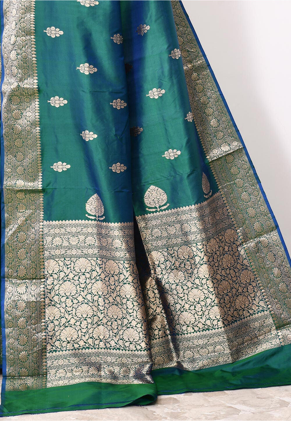 Katan Silk Handwoven Banaras Saree