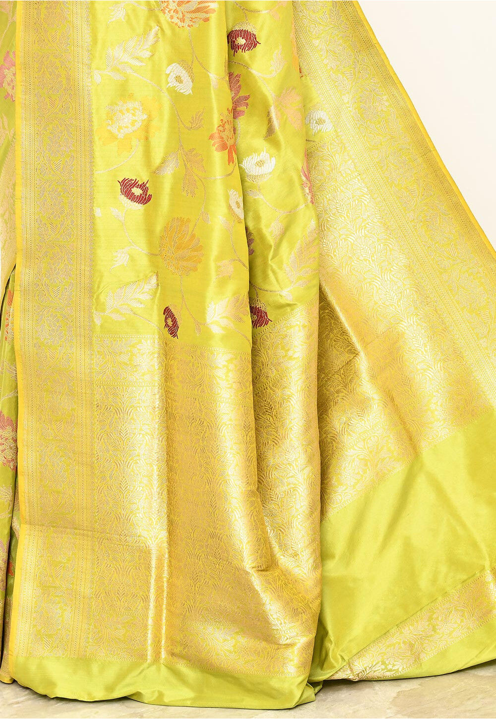 Katan Silk Handwoven Banaras Saree