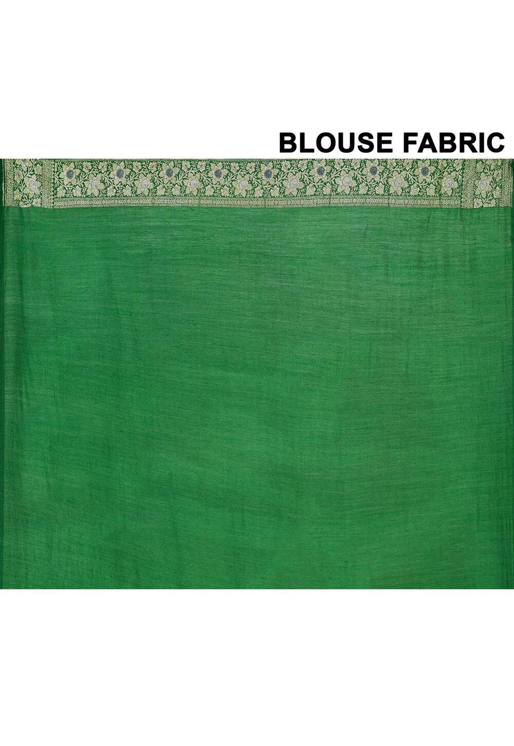 Green Monga Silk Handwoven Banaras Saree