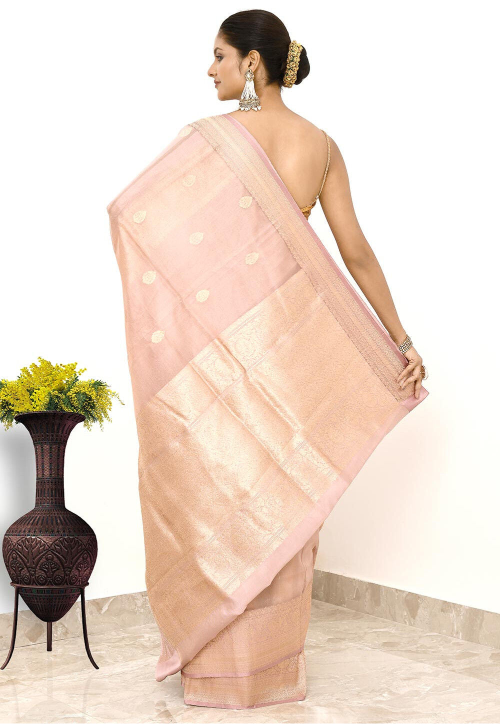 Pure Tissue Silk Handwoven Banaras Saree