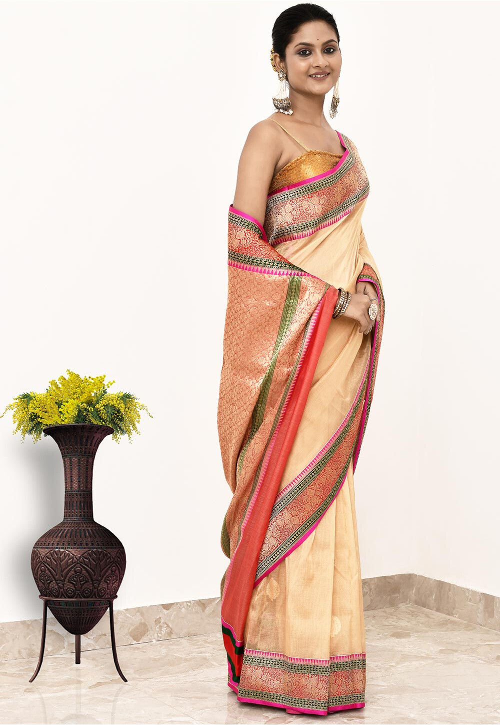 Pure Tissue Silk Handwoven Banaras Saree