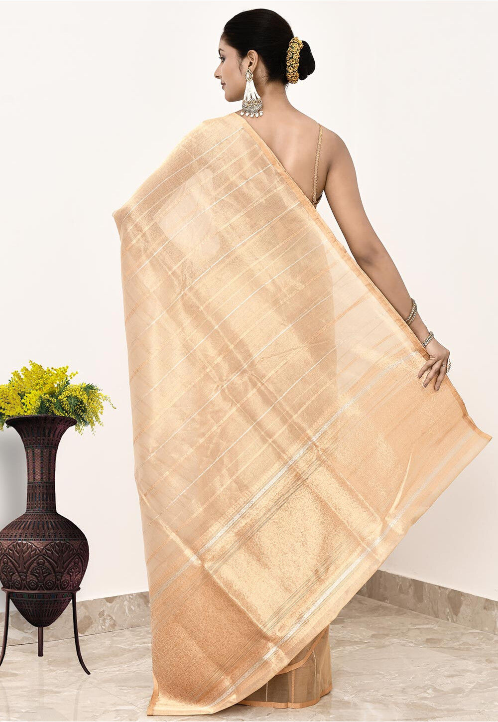Pure Tissue Silk Handwoven Banaras Saree