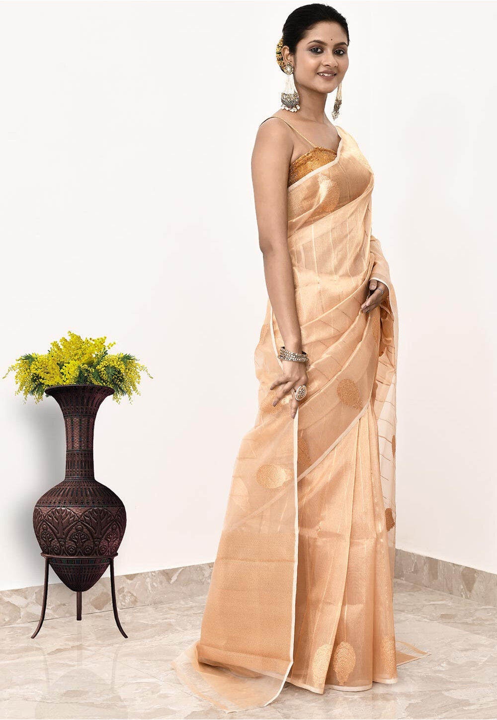 Pure Tissue Silk Handwoven Banaras Saree