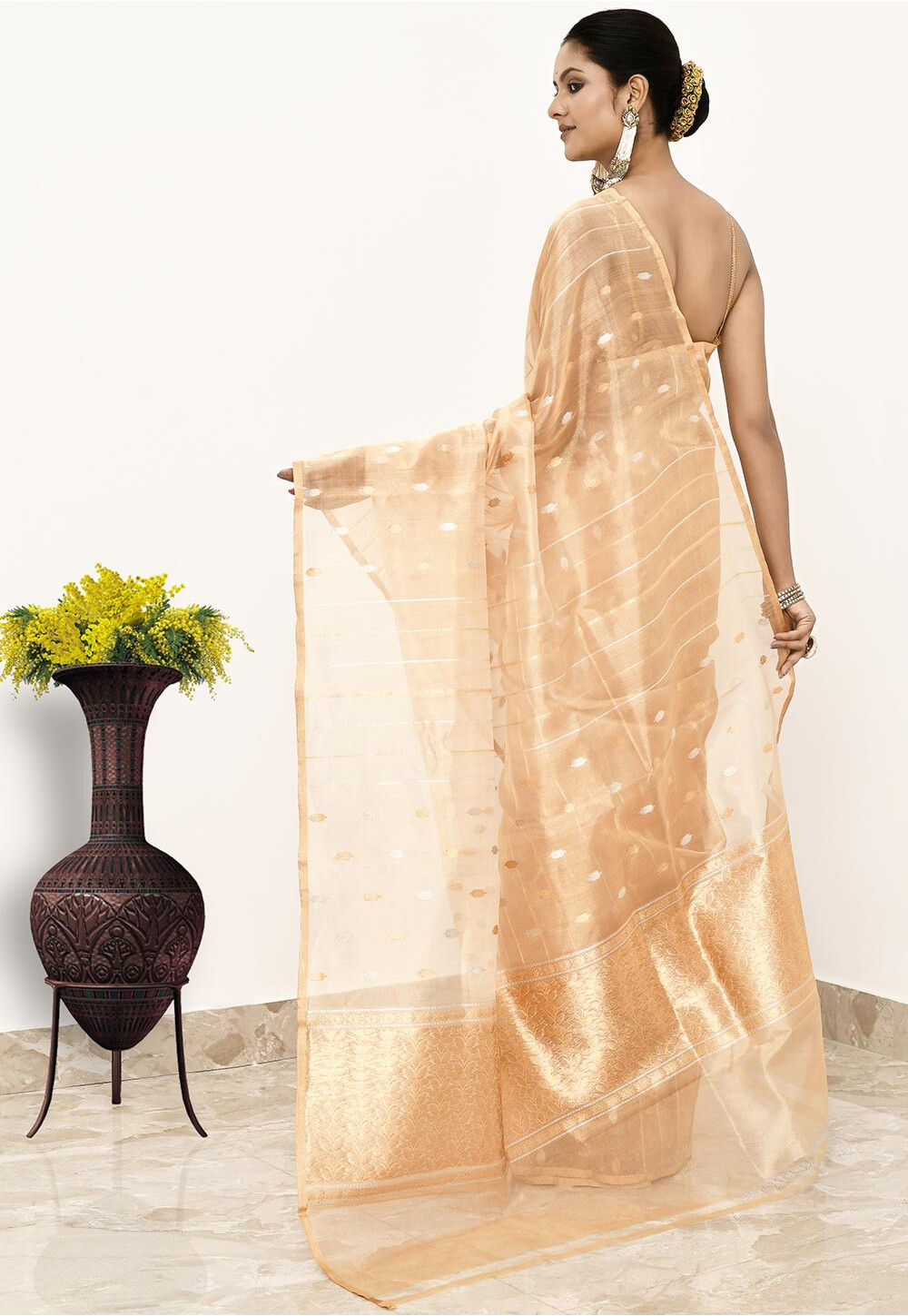 Pure Tissue Silk Handwoven Banaras Saree