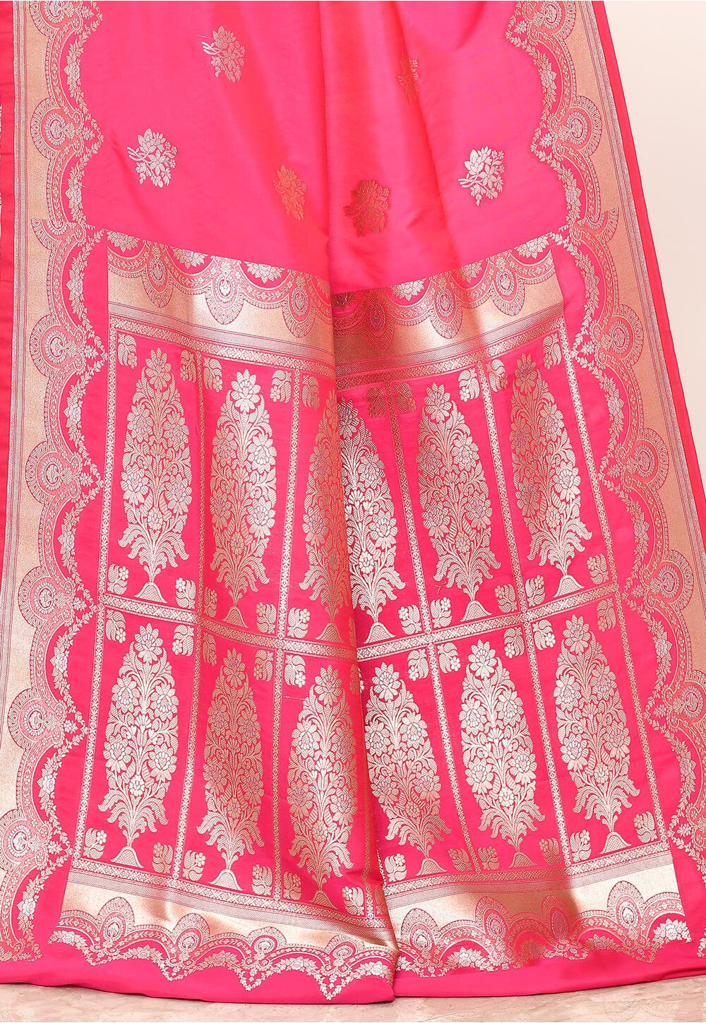 Raani Art Silk Handwoven Banaras Saree