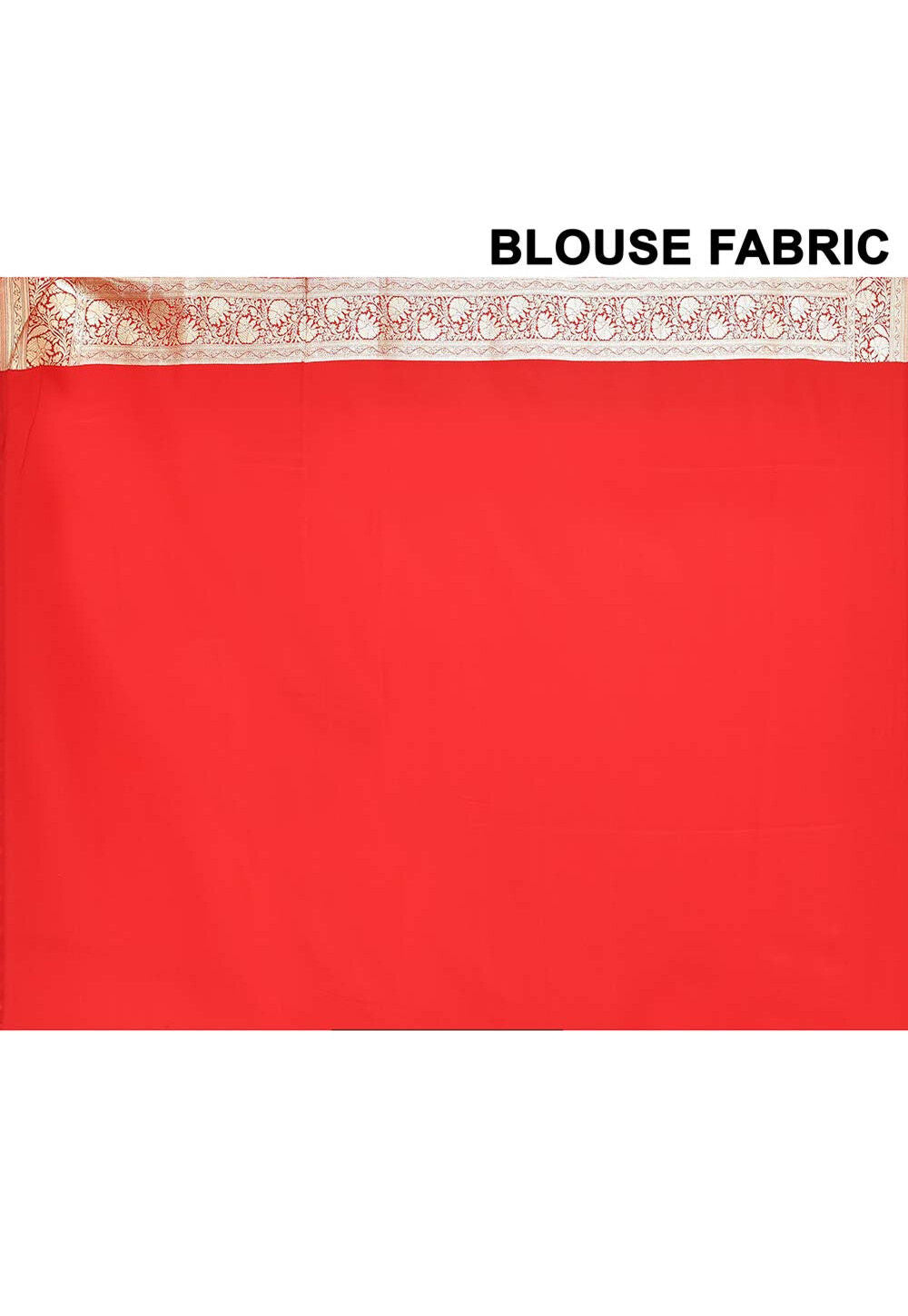 Red Art Silk Handwoven Banaras Saree