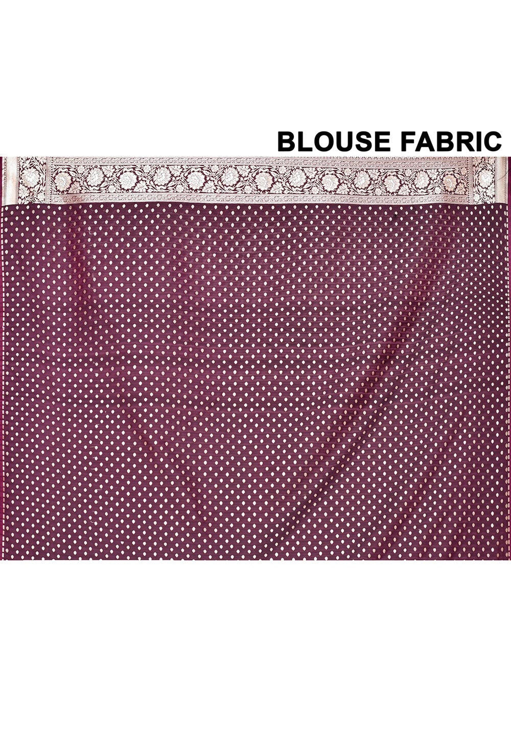 Wine Art Silk Handwoven Banaras Saree